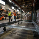 Polar Castor Support Bar – Heavy Duty Steel – 500kg Load Capacity – Industrial