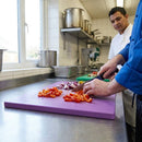 Low Density Purple Chopping Board – 450x300x20mm – Polyethylene | 20mm Thickness | Commercial – Indoor