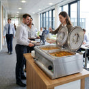 Commercial Bain Marie – Two Full Size Gastronorm Pans – Adjustable Heat & Drain Tap – Buffet & Canteen Use