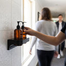 Double Magnetic Wall Bracket for 400ml Bottles – 90% Natural Range – Secure Mount – Hotel & Hospitality