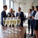 Champagne Flutes – 190ml – Pure Glass – Banqueting & Events
