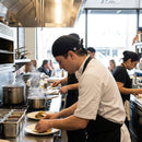 Chef Headwrap – Black – Durable Fabric | Lightweight – Commercial | Indoor