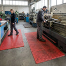 Flexi-Deck Tiles – Red – Durable PVC | 20mm Thickness | Interlocking Design – Indoor/Outdoor