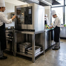 Stainless Steel Oven Stand – Robust & Easy-Clean – Commercial Kitchen Use