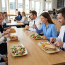 Rectangular Plates – 350 x 185mm – Stoneware | 6 Pack | Commercial – Indoor