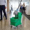 Mop Bucket – 25L – Plastic | Foot Pedal Release | Commercial – Indoor