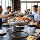 Seafood Tower Stand – Small 180x125mm – Vintage Copper Hammered Finish – Restaurant & Home Serveware