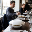 White Album Bowl Lids – 210mm – Fine China – Upscale Dining & Food Presentation