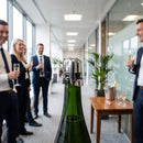 Champagne Stopper – Silver – Durable Metal | Leak-Proof Seal | Commercial – Indoor/Outdoor