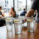 Recycled Glass Tumblers – 500ml – Durable Recycled Glass – Indoor/Outdoor Use
