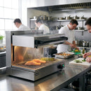 Adjustable Salamander Grill – Space-Saving Commercial Design – Professional Kitchen Use
