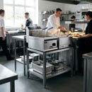 Commercial Countertop Stand – Stainless Steel – Fully Welded – Industrial Kitchen Use