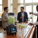 Bar Blender and Martini Glasses Bundle – 1.4Ltr Capacity – High-Performance 2HP Motor – Commercial Cocktail Preparation