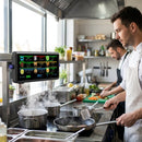 Smart Kitchen Timer – Touchscreen 6.8" – Customizable Visual Tiles – Commercial Kitchen