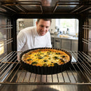 Non-Stick Quiche Tin with Removable Base – 200mm – Carbon Steel – Commercial & Home Baking