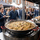 Carbon Steel Paella Pan – 60cm – Heavy Duty Carbon Steel – Indoor/Outdoor Cooking