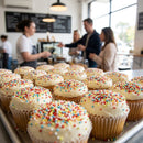Nonpareils Sprinkles – 80g – Edible Sugar Decorations | Food Safe | Colourful Toppings – Baking & Decorating