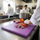 High Density Chopping Board – Small 305x229x12mm – Purple Polyethylene – Allergen Use – Commercial Kitchen