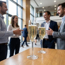 Champagne Glasses – Clear – Glass | 200ml Capacity | Commercial – Indoor/Outdoor