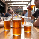 Can Beer Glasses – 590ml/20.75oz – Durable Glass, Rim Guarantee – Bar & Restaurant Use