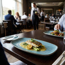 Oblong Plates – 280 x 152mm – Semi-Matte Vellum Glaze, Rustic Edge – Commercial Hospitality