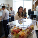 Notched Lid – Small – Transparent Polycarbonate – Commercial Food Display