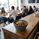 Stoneware Bowls – 150mm Slate – Gloss & Matt Finish – Commercial Dining