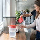 Polypropylene Jug Lid – Red – Shatterproof, Dishwasher Safe – Commercial Use