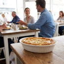 Oval Pie Dishes – 170mm – White Porcelain | Durable | Oven Safe – Domestic