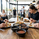 Dipping Bowls – Ebony – 60ml, Reactive Glaze, Unique Finish – Commercial & Home Dining