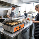 Contact Grill – Extra Large – Flat Plates | Commercial Grade – Indoor/Outdoor