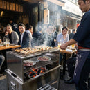 Robata Grill Rack – Medium – Durable Stainless Steel | 3mm Thickness | Commercial Grade – Outdoor