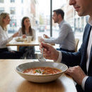 Deep Coupe Bowls – 205mm Grey – Super Vitrified – Commercial & Restaurant Use