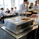 Commercial Bain Marie – Six Quarter Gastronorm Trays – Wet Heat – Food Service & Catering