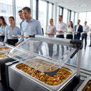 Soft Close Buffet Lid 1/1GN – Polycarbonate – Automatic Lowering – Commercial Food Service