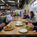 Slimline Plates – 202mm – Durable Stoneware | 6mm Thickness | Commercial Grade – Indoor/Outdoor