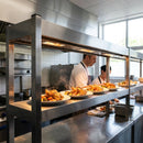 Heated Single-Tier Overshelf – For GF371 & GF381 Compatibility – Factory Fitted – Commercial Kitchens