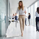 Medium Duty Bin Bags – White – 50L Capacity, Recyclable Polythene – Commercial & Domestic Waste