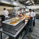 Bain Marie Base Unit – 600mm Wide – Stainless Steel | 7 Pan Capacity | Commercial – Catering