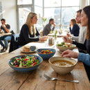 Kiln Bowls – 165mm – Durable Ceramic | 6 Pack – Indoor/Outdoor