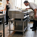 Synergy Grill Stand – Stainless Steel – Heavy Duty with Undershelf – Commercial Kitchen