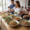 Organic Walled Bowls – 232mm Sage Green – Super Vitrified Ceramic – Commercial Dining