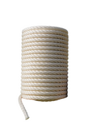 Polypropylene Rope 6mm x 500m White – Strong 3-Strand Draw Cord for Cable Pulling, Industrial, Agricultural & Marine Use – Rot & Chemical Resistant