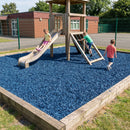 Recycled Rubber Play Area Chippings – Safety Surfacing for Playgrounds & Gardens