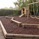 Recycled Rubber Play Area Chippings – Safety Surfacing for Playgrounds & Gardens