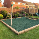 Recycled Rubber Play Area Chippings – Safety Surfacing for Playgrounds & Gardens