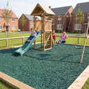 Recycled Rubber Play Area Chippings – Safety Surfacing for Playgrounds & Gardens