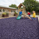 Recycled Rubber Play Area Chippings – Safety Surfacing for Playgrounds & Gardens
