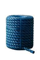 8mm Blue Polypropylene Drawcord Rope – 220m Coil, Heavy-Duty 3-Strand Twisted, Strong 960kg Break Strength, Rot-Proof, Floating, Ideal for Marine & DIY