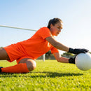 Women's Goalkeeper Kit with shirt, shorts, and knee-high socks